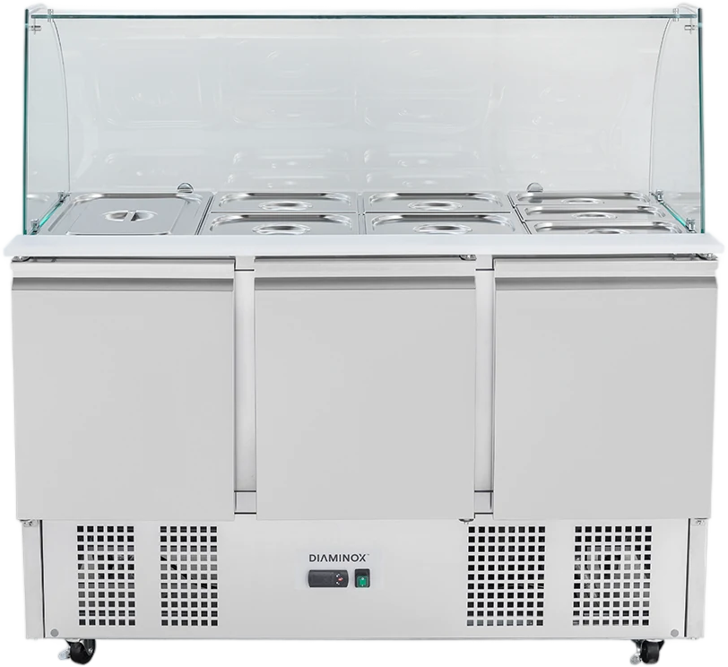 Upright fridge